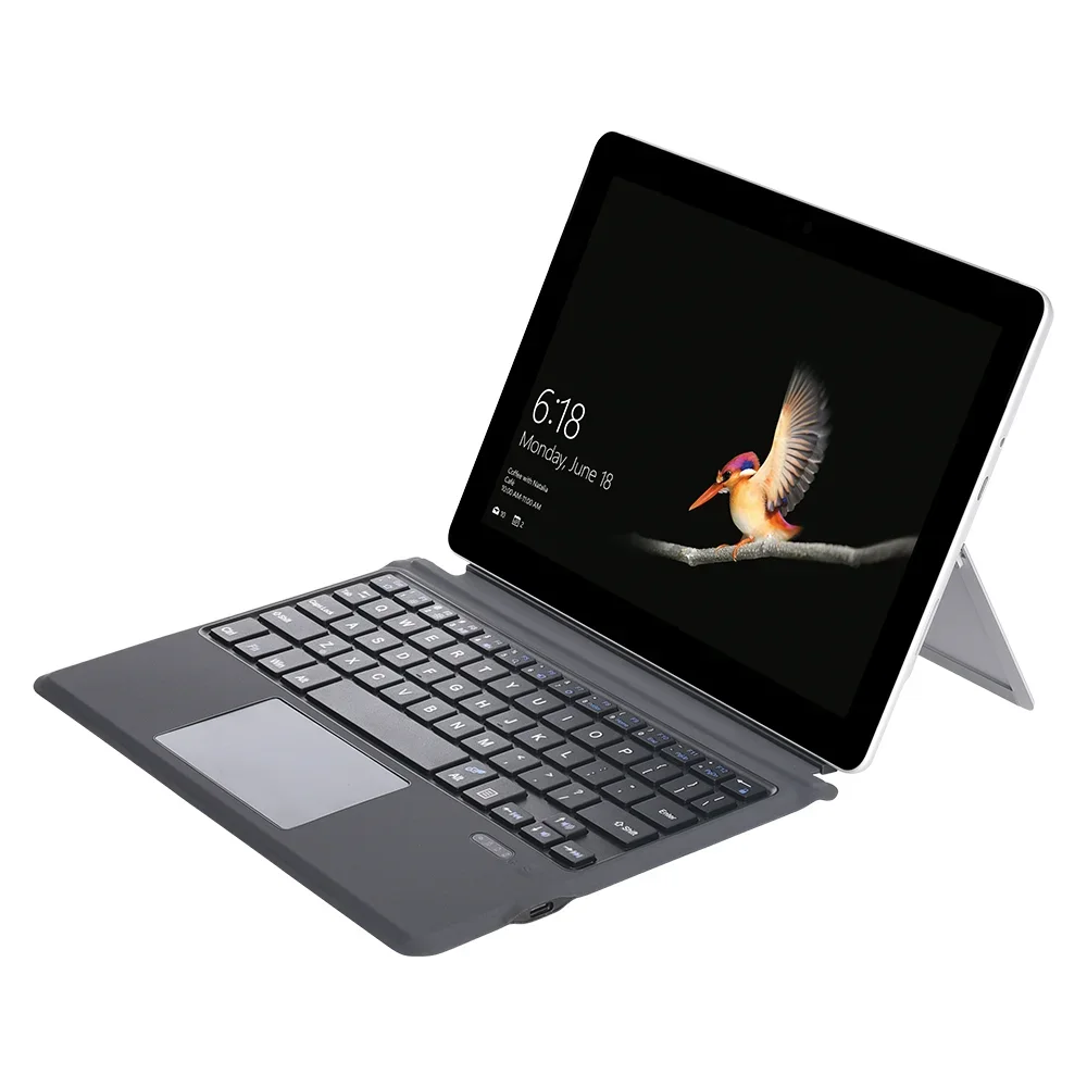 

Беспроводная Bluetooth-клавиатура с подсветкой для Microsoft Surface Pro 8 7 6 4 3 X 2017 Go 3 2 10-дюймовая клавиатура Клавиатура планшета