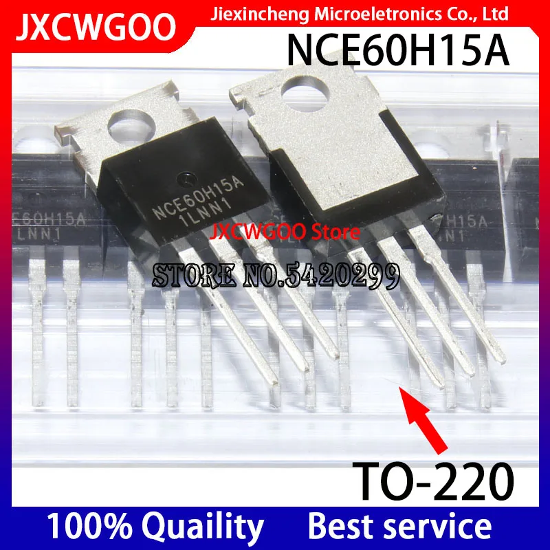 10PCS NCE60H15A NCE60H15 TO-220 60V 150A MOSFET New original