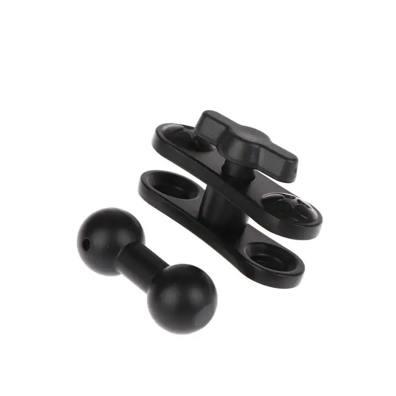 Liga 17mm bola montagem adaptador de extensão rotação haste extensão para ventilação ar do carro painel suporte do telefone acessórios