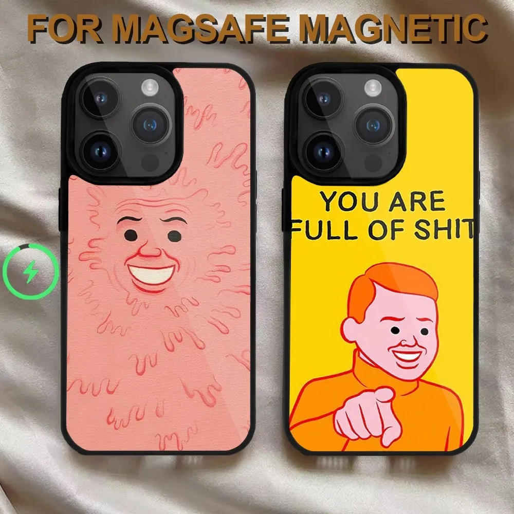 Art Joan Cornella Zonzo Comics  Phone Case  For iPhone 14 13 12 11 15 Pro Max Magsafe Wireless Charge Plus Mini Cover