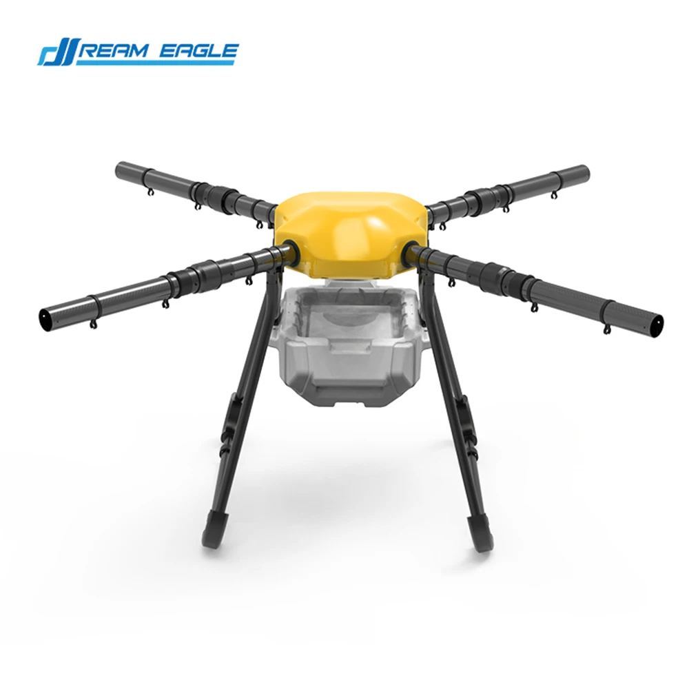 Dreameagle X4-10S quadcopter 10kg agricultural spraying drone frame 10L water tank quad copter spray drone