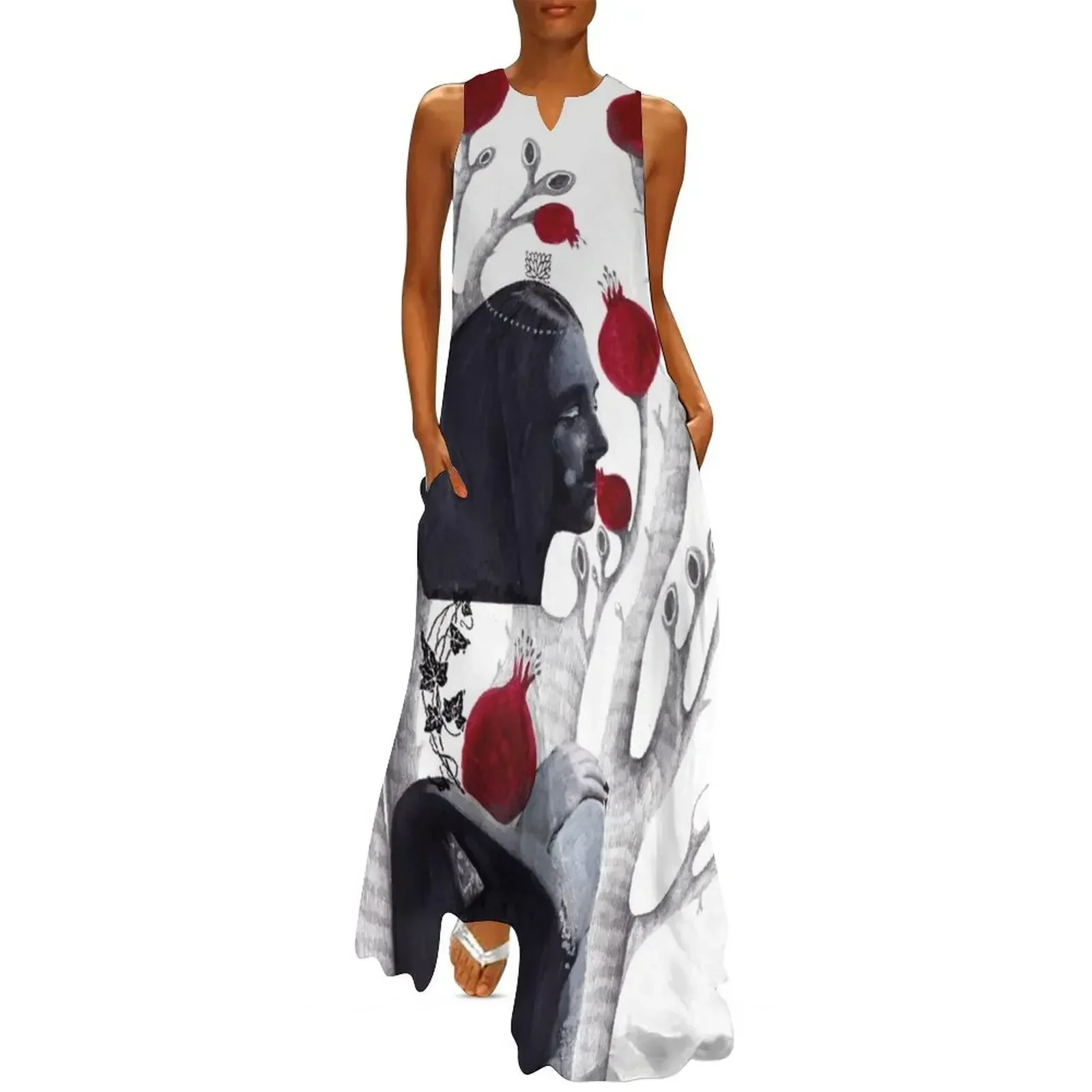 

yalda night by Mahshid Raghemi Long Dress summer dress woman 2025 dress korean style Women's summer skirt