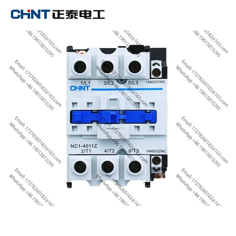 

CHINT-Контактор montaje en riel NC1-4011Z, Контактор eléctrico Industrial, DC 24V, DC36V, DC48V, DC110V, DC220V, NC1-4011, LC1