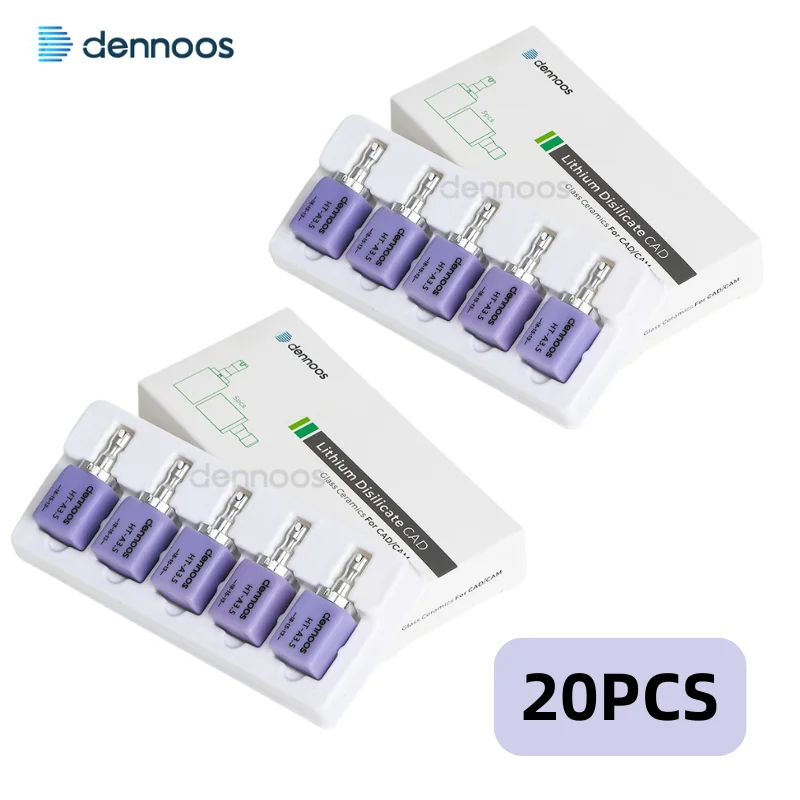 

10 шт. LODDEN C14 блоки из дисиликата лития, материал для стоматологической лаборатории для коронного шпона LT/MT/MO/HT Sirona Cerec, стеклянные керамические кубики