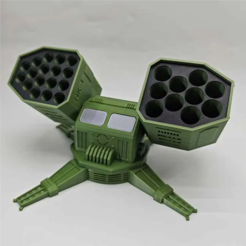 B92B-Multi-Position Battery Organizer Storage Box For AA/AAA 3D-Printed Desktop Figurine Decoration Models