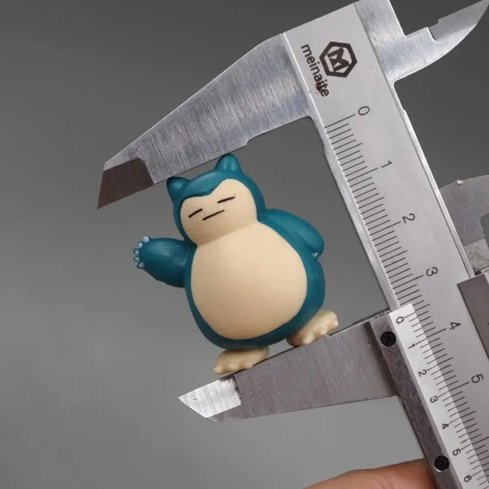 Neue 5-teilige Niedliche Snorlax Anime-Figur Mini PVC-Statue Cartoon-Modell Desktop-Ornament Sammlerstück Deko-Hobby Geschenk für Enthusiasten – Detail 6