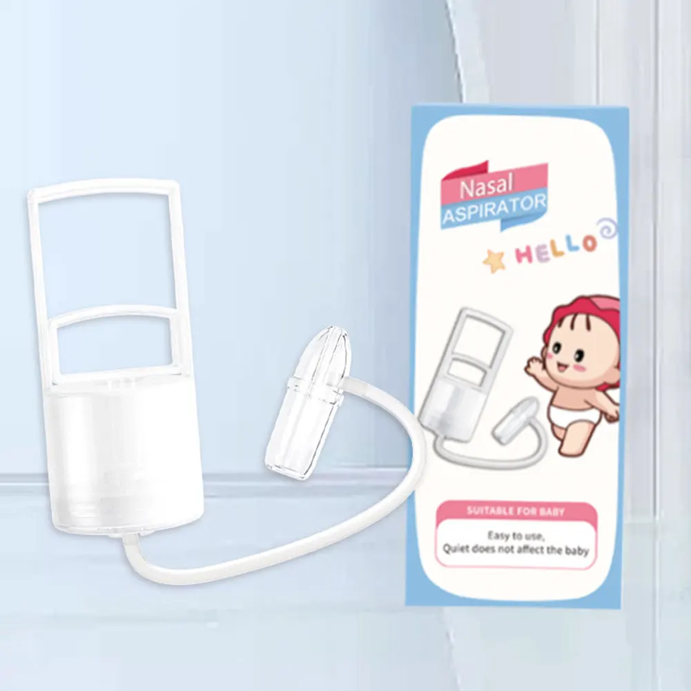 

Ручной назальный аспиратор, простой в использовании, универсальный инструмент для очистки носа, незаменимый подарок для новорожденных