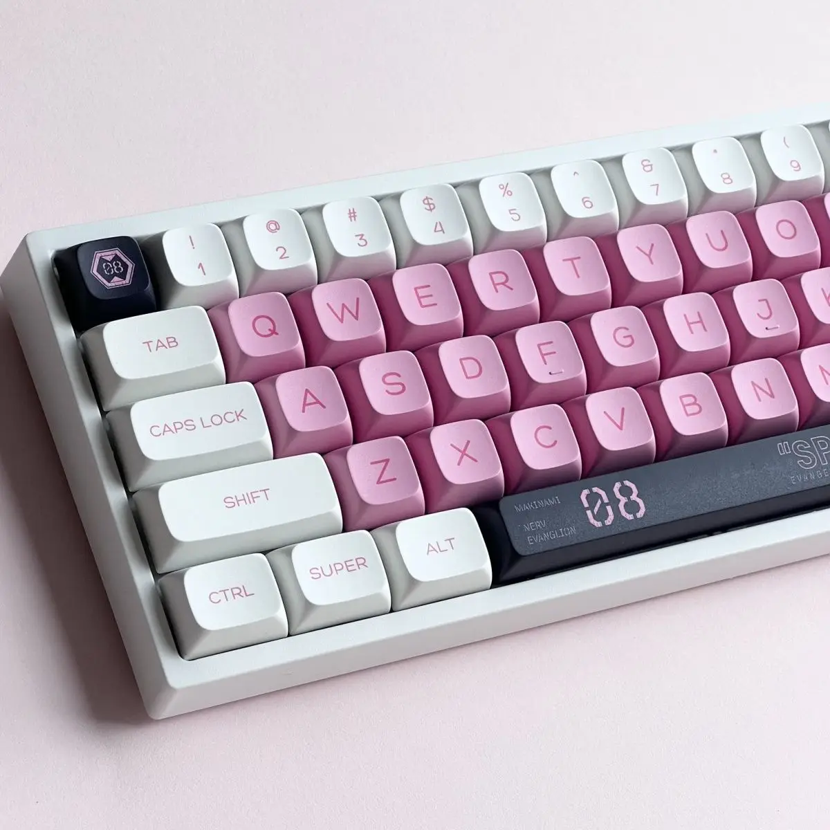 

No. 8 machine theme keycap XDA height 140 keys PBT material hot sublimation process