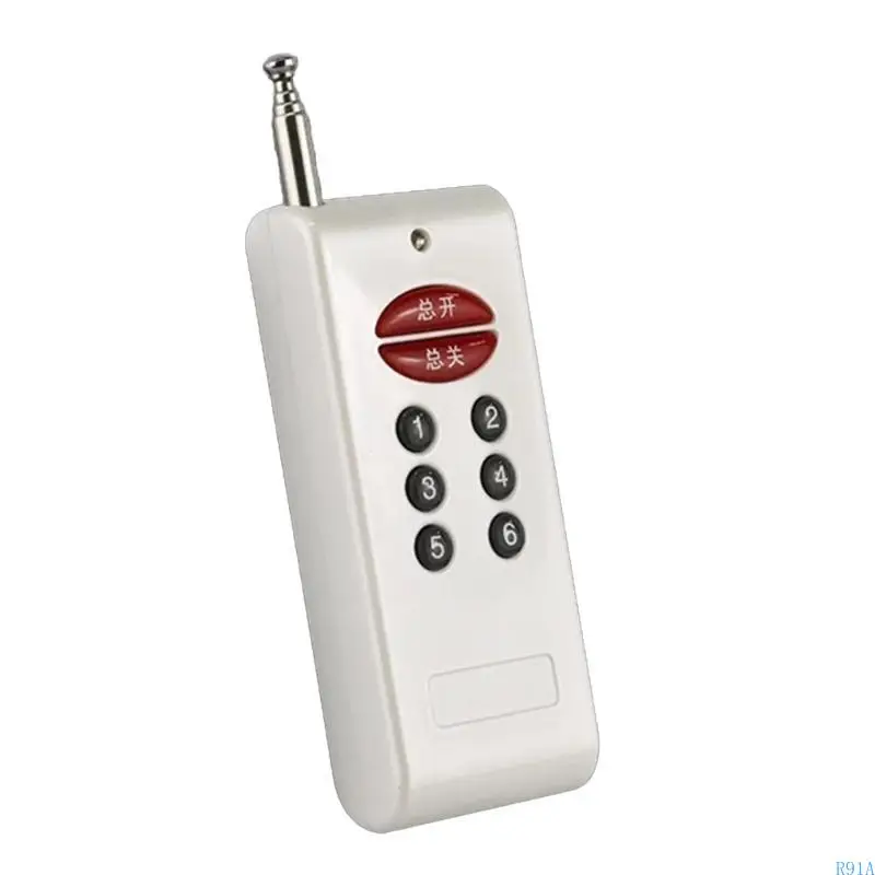 R91A Durability 8Key Remote Control Offering Increased Transmission Power For Efficient Operations Across Multiple Devices