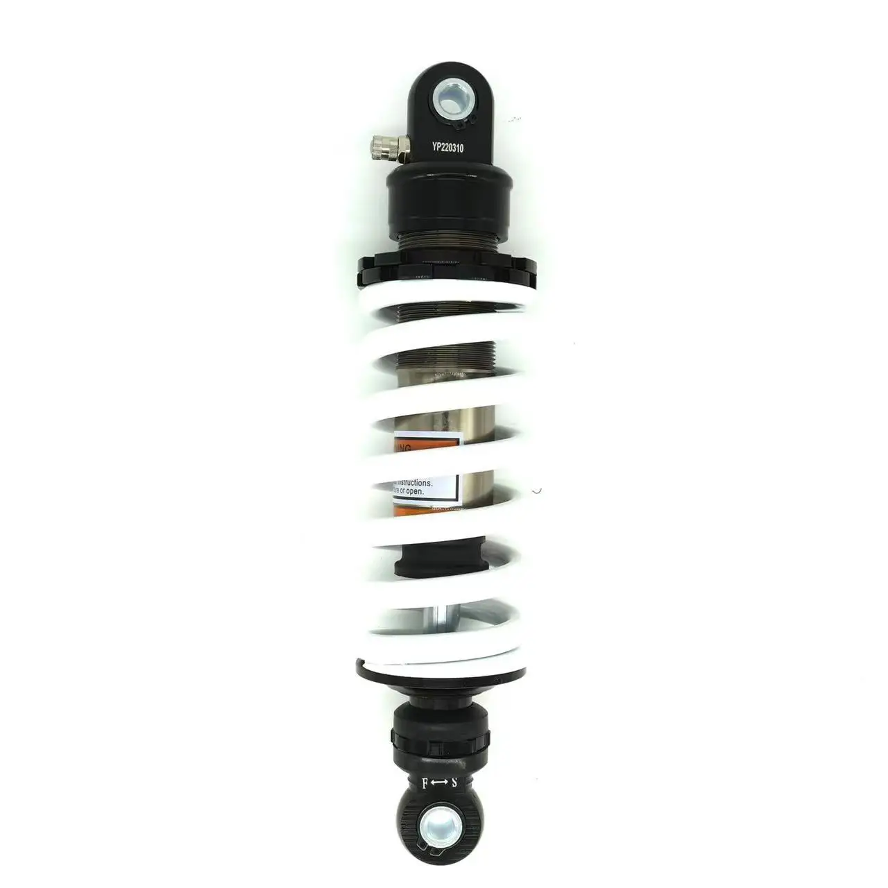 Single Adjustment Motorcycle Rear Air Shock Absorbers 330MM Compatible For 150cc~750cc Karting Scooter ATV