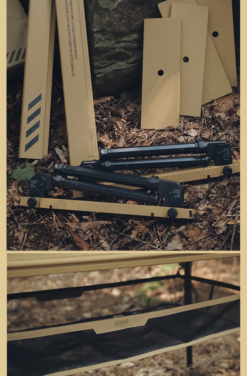 Table de Camping pliante pique-nique, table de cuisine tactique multifonction extensible