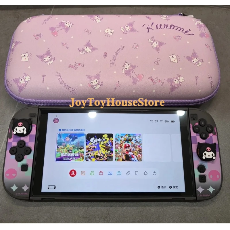 

Original Switch2 Storage Bag Ns2 Storage Box Kuromi Cinnamoroll Pompomurin Protective Bag Anime Game Peripherals