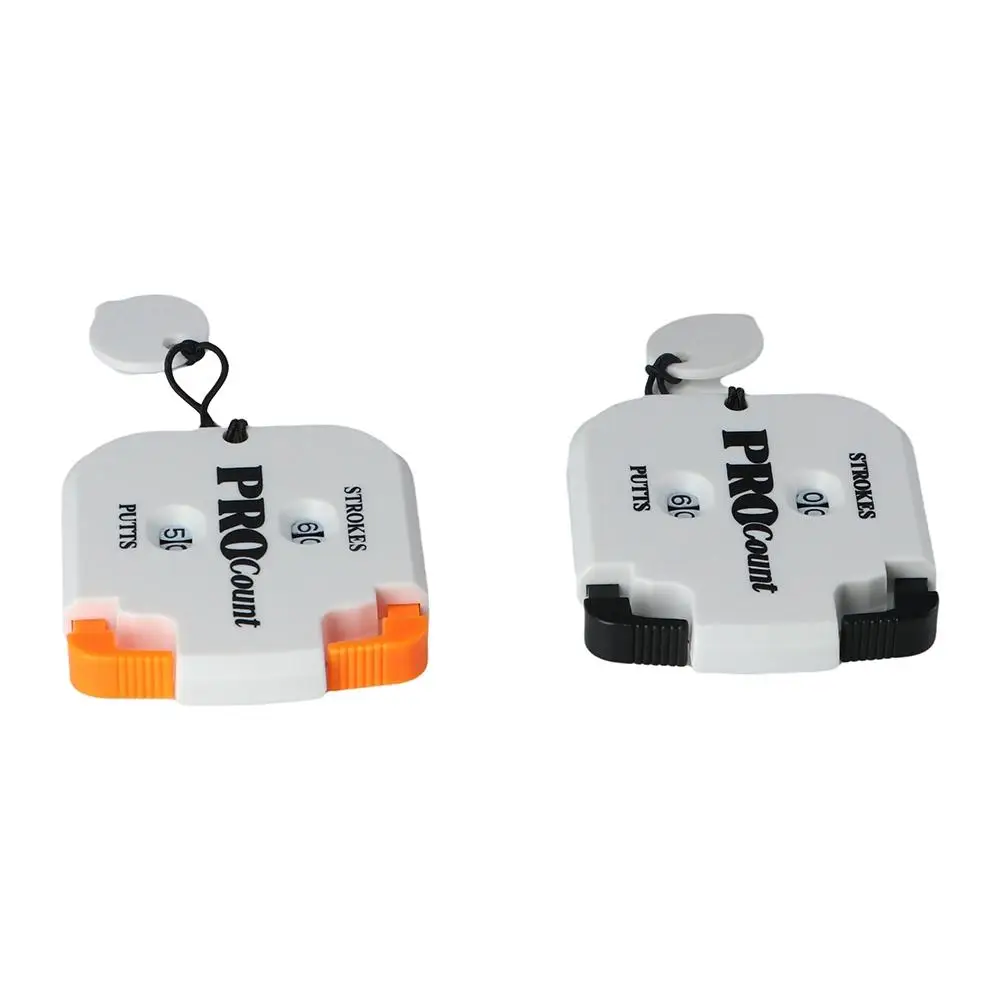 Golf Accessories Golf Scorer Two Digits Scoring Keeper Golf Count With Keychain Golf Shot Count Stroke Putt Score Counter