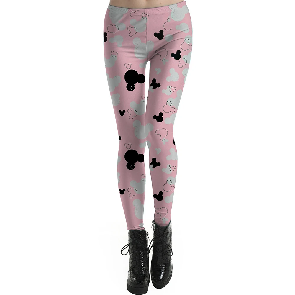 Disney-Sous-vêtement coloré Minnie Mouse pour femme, imprimé à la mode, roman sortant, sexy, neuf, 9 points