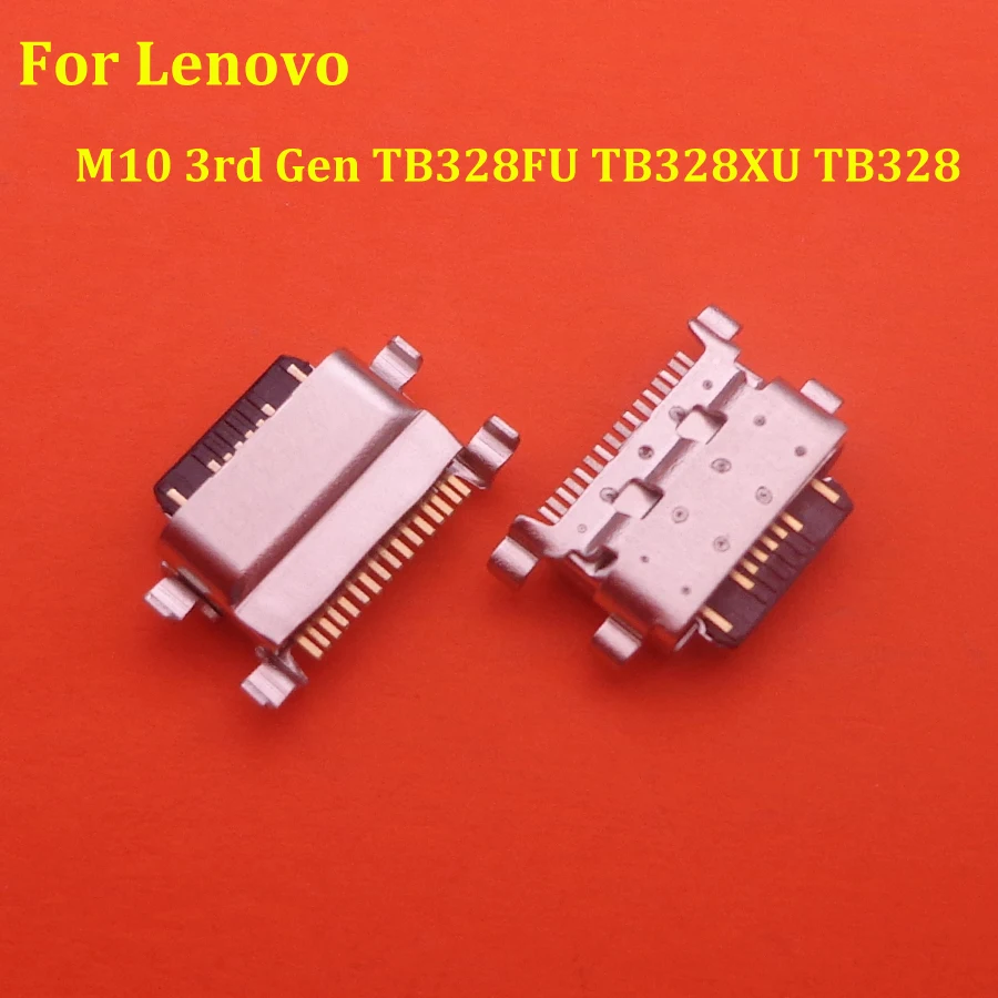 10Pcs USB Charging Charger Dock Port Connector Plug Contact Flex Cable Board For Lenovo Tab M10 3rd Gen TB328FU TB328XU TB328