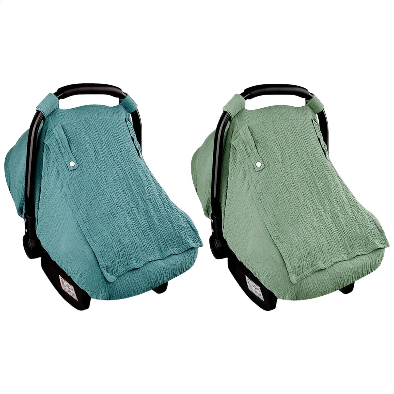 Car Seat Canopy Breathable Cotton Windproof With Mesh Window Stroller Sun Shade Protector For Strollers Cribs Vehicle Safety