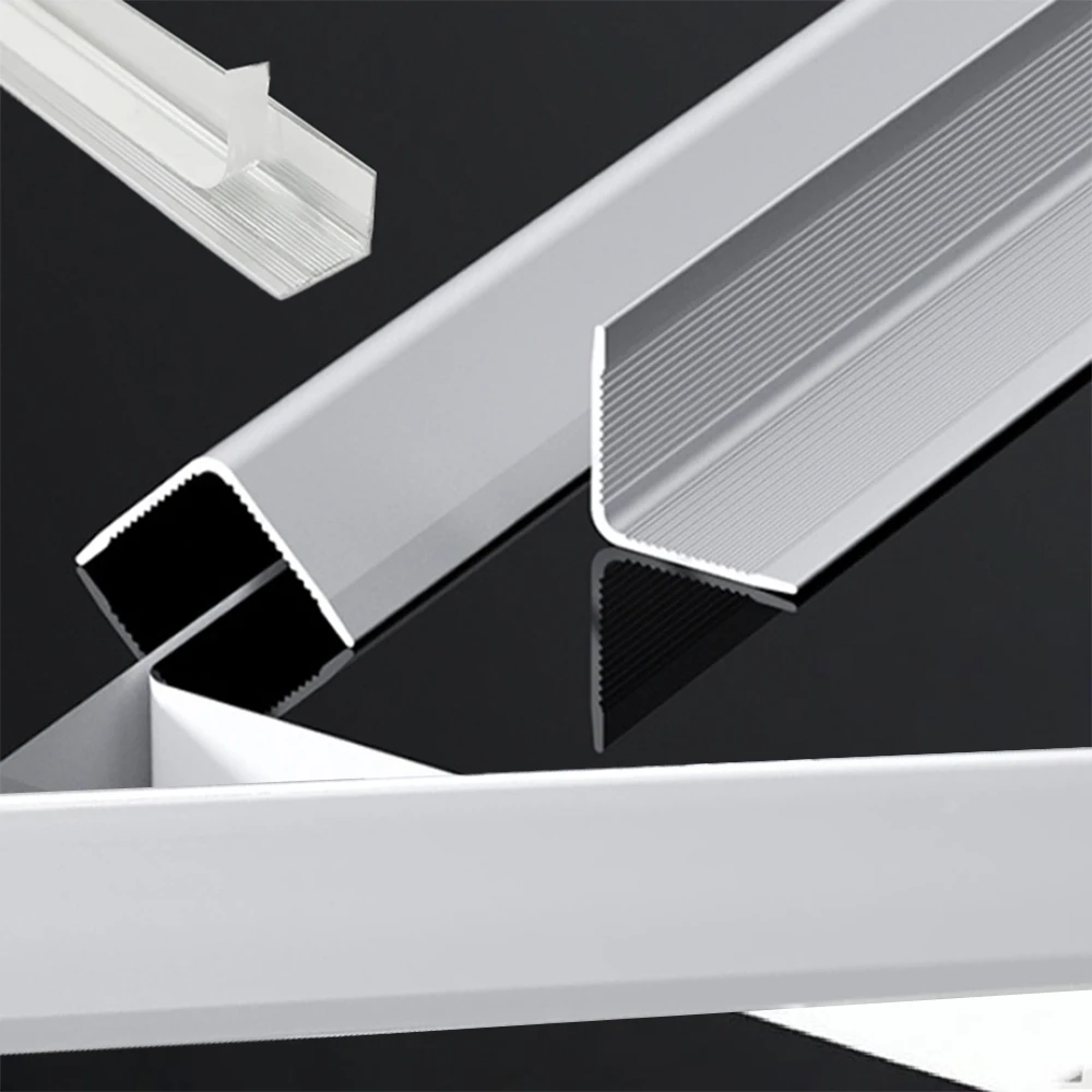 Protections d'angle en aluminium, protections murales, protections d'angle, autocollants anti-collis