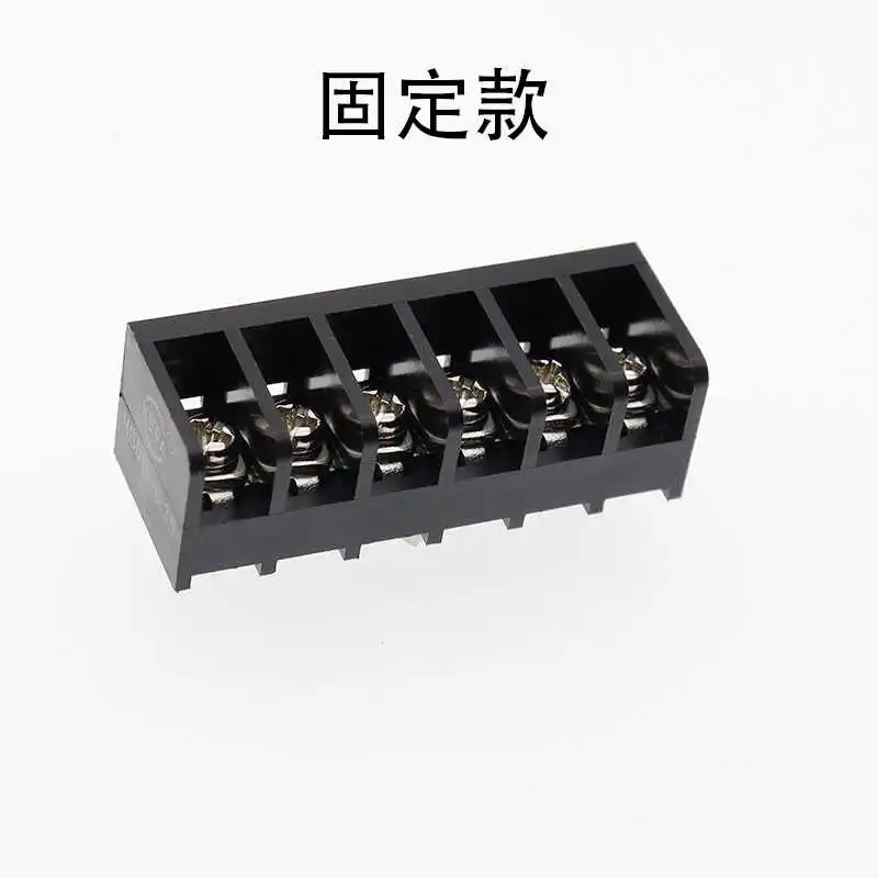 KF55C-10.0 HB611-6.35 HB762-7.62 HB825-8.25 HB9500-9.5 DIP Connector Socket 2P 3P 4P Plug BLACK Connector DIY New