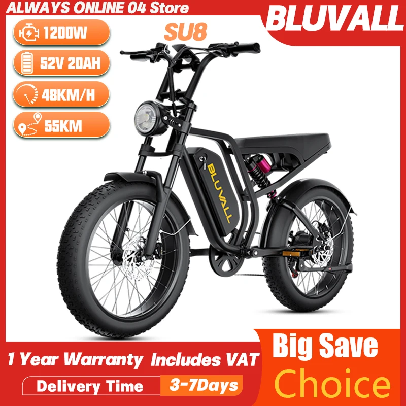 Bluval: The Ultimate All-Terrain Electric Bicycle for Adventure Enthusiasts