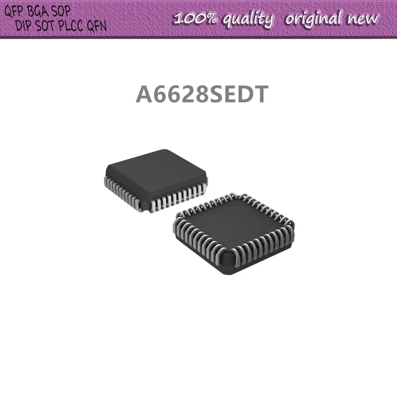 

5Pcs/Lot A6628SEDT 6628SEDT A6628 PLCC44