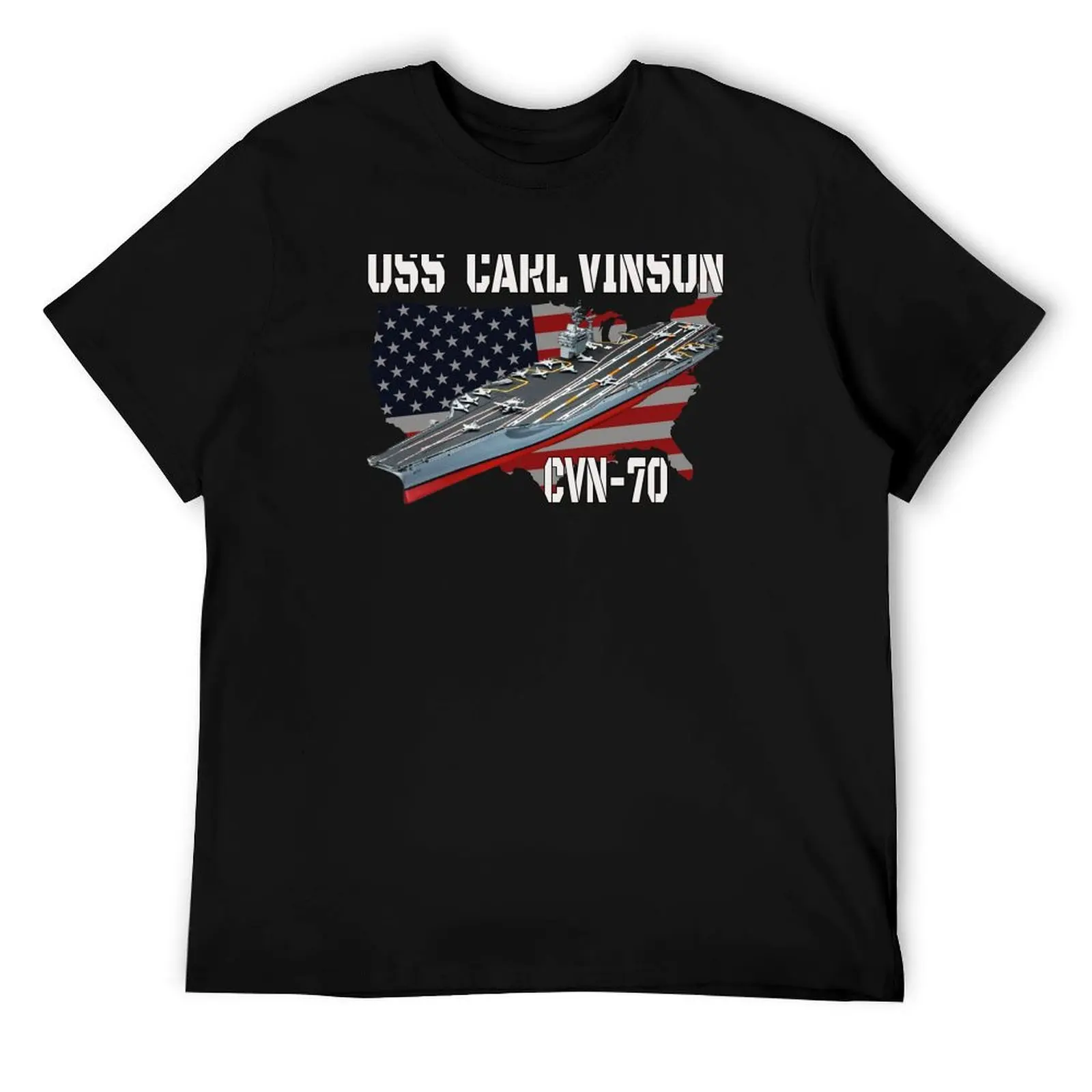 

USS Carl Vinson CVN-70 авианосец День ветеранов футболка хлопковая футболка футболка из 100% хлопка мужская футболка