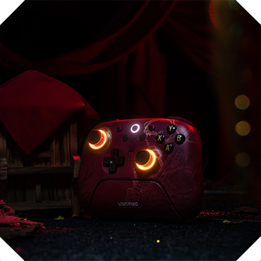 وحدة تحكم لاسلكية 8BitDo Ultimate 2 - لوحة ألعاب WUCHANG 2.4G مع قاعدة شحن Windows Android TMR Joysticks Game
