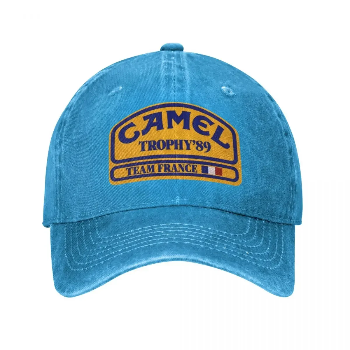 

2026 Camel Trophy Unisex Style Baseball Cap Time France Distressed Washed Caps Hat Vintage Outdoor Activities Snapback Hat
