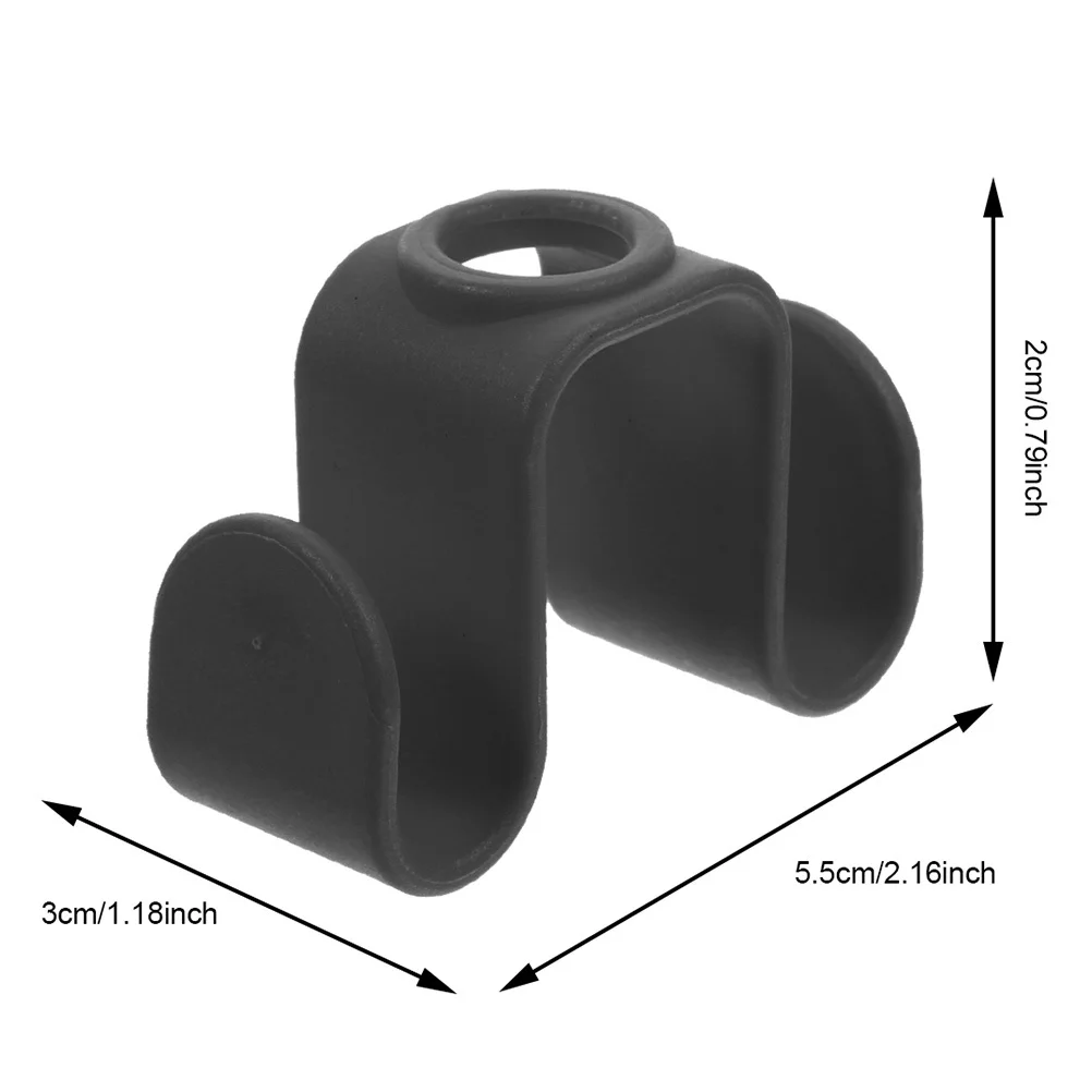 10 قطعة خطافات شماعات موصل كليب لتنظيم الخزانة جودة عالية قابلة للتكديس شماعات موسع السنانير ضوء صغير المنزل #3