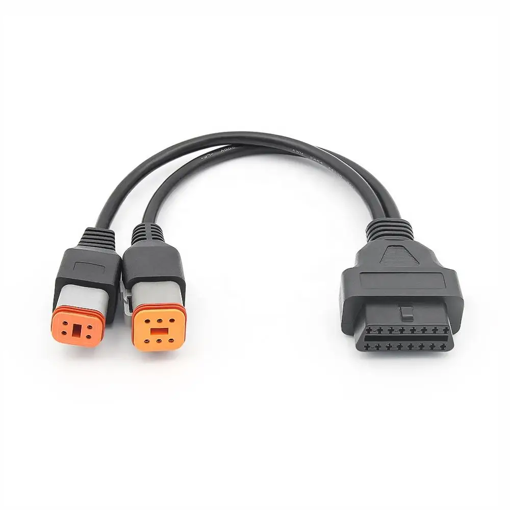 

Motorcycle 6+4pin 2-in-1 Adapter