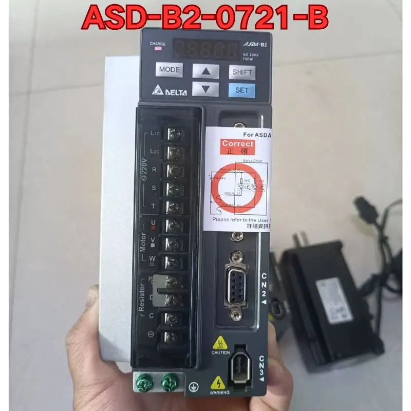 

Second-hand ASD-B2-0721-B servo drive in good working condition