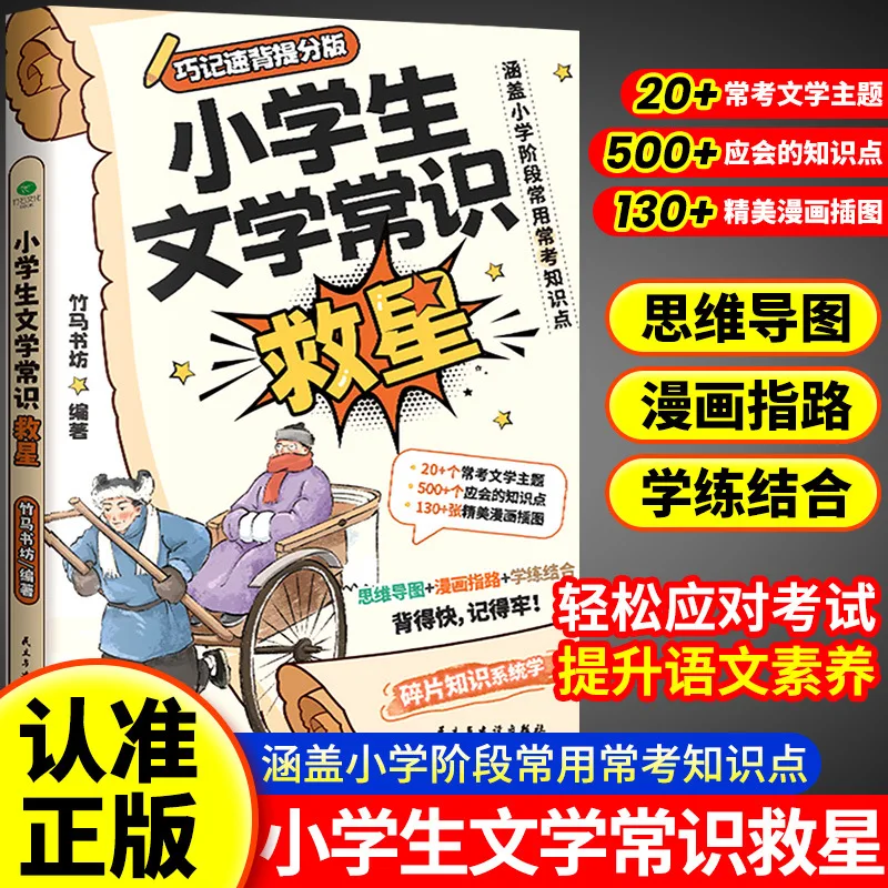 

Literary Knowledge Savior, Commonly Tested Knowledge Points in Primary School, Chinese Modern & Contemporary Literary Knowledge