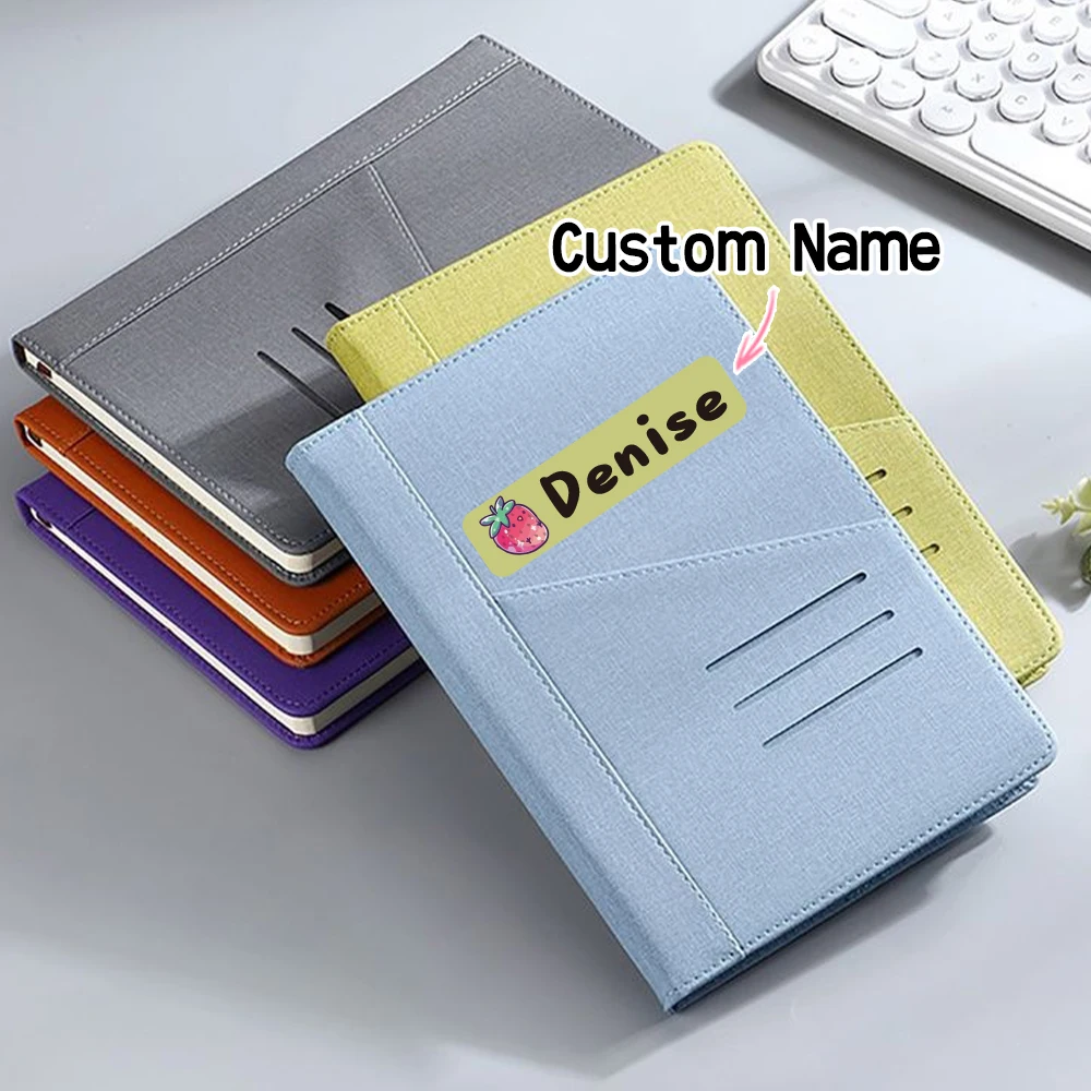 Custom Kawaii Name Sticker,Transparent Waterproof Stickers for Kids,diy Name Labels for School Bag Pen Box Mug Uniform view 3