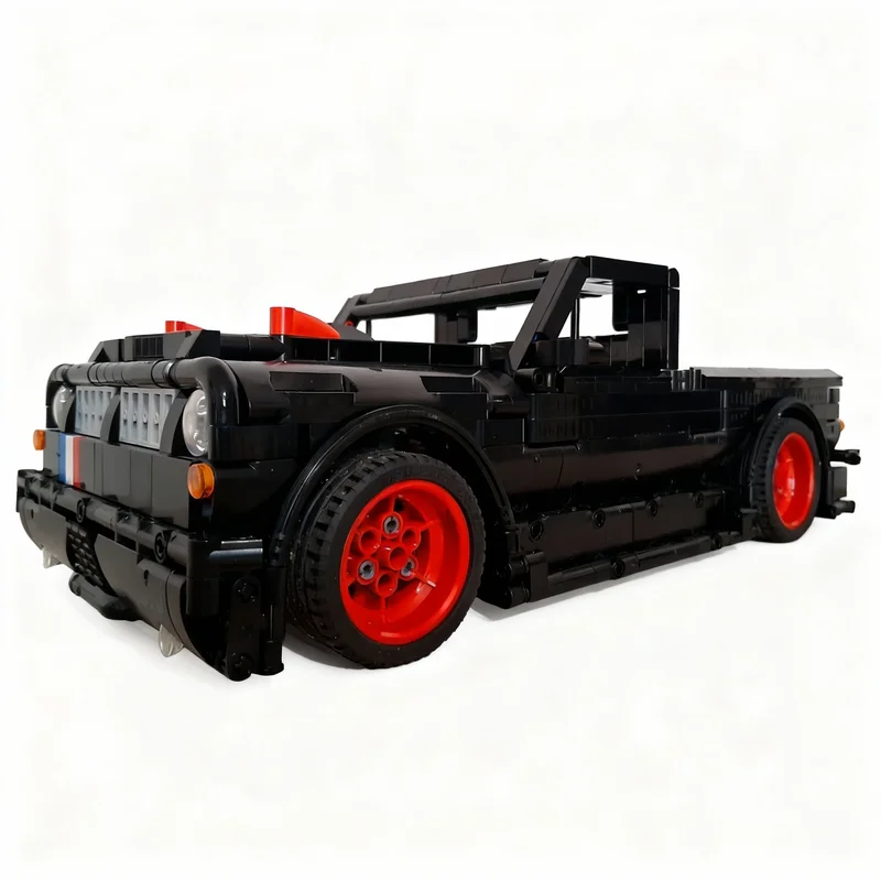 1262-teiliger MOC Pickup RC Technik-Modellbausatz Konstruktions-DIY-Set Weihnachtsgeschenk Spielzeug Kreative Idee Bildungsspielzeug