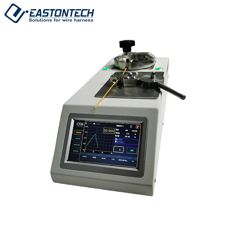 EASTONTECH EW-2585 Terminal Pull Force Tester Multi Wire Harness Pull Test Equipment 0.05 Percent Accuracy