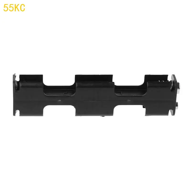 55KC 9V Double Side Back Storage 9V Button Container 4X AA Battery Holder 6V