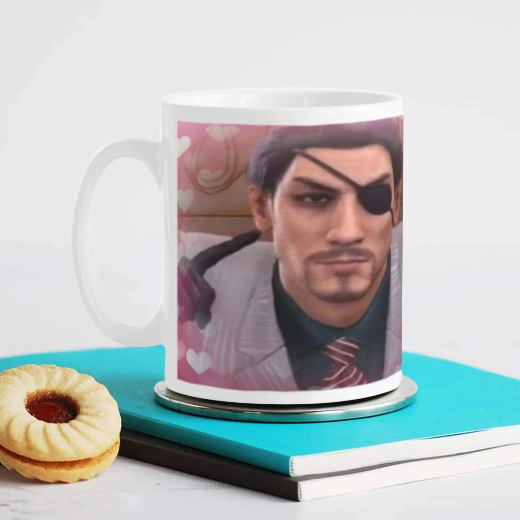 MajiLove - Goro Majima Yakuza Ceramics Coffee Mugs Tea Cup Milk Cups Gifts Drinkware Coffeeware