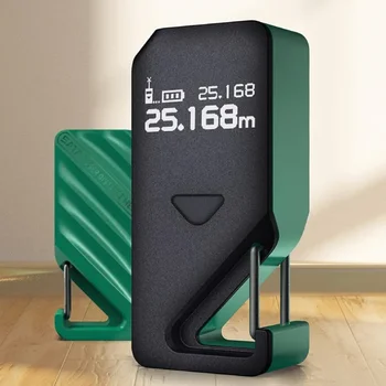 XMSJ 휴대용 고정밀 적외선 레이저 거리계, 전자 눈금자 공학 측정 눈금자, 가정용 핸드헬드 거리계 