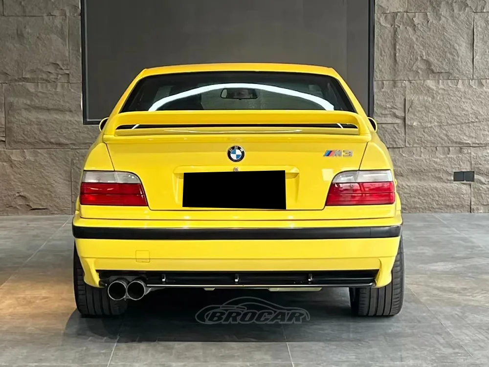 For 1990--2000 BMW 3 Series E36 M3 GT Sedan Coupe Spoiler High Quality ABS Plastic Gloss Black Spoiler Trunk Boot Wing Spoiler