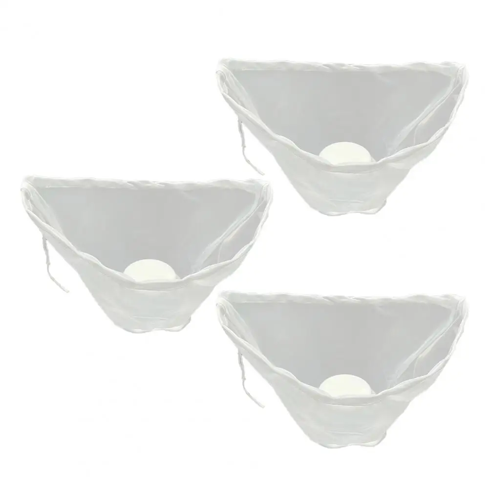 Premium Soy Milk Filter 3pcs Nut Milk Bags Reusable Cheesecloth Straining Bags Fine Mesh Filter Bags for Cooking Baking Juicing