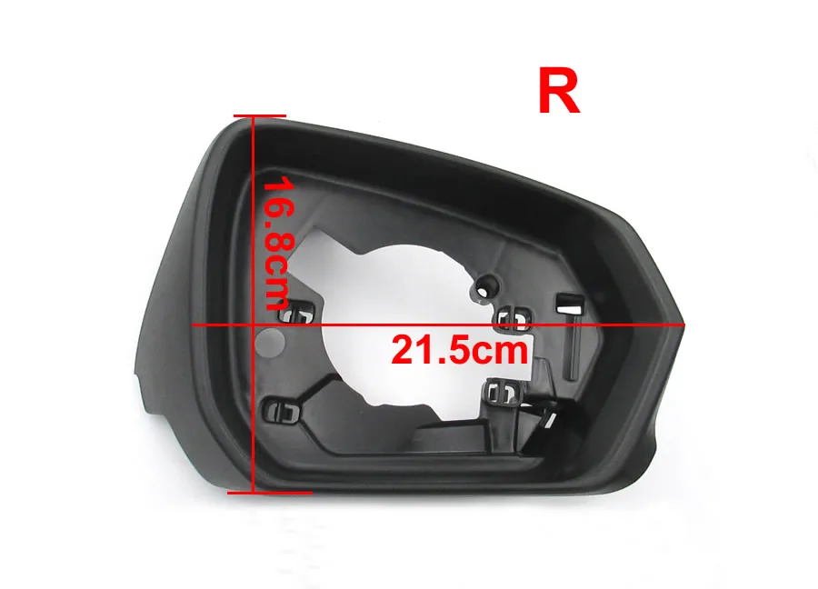 For Chevrolet Equinox 2017 2018 2019 Side Rearview Mirrors Housing Frame Cover Replace Outer Reverse Mirror Trim Not USA