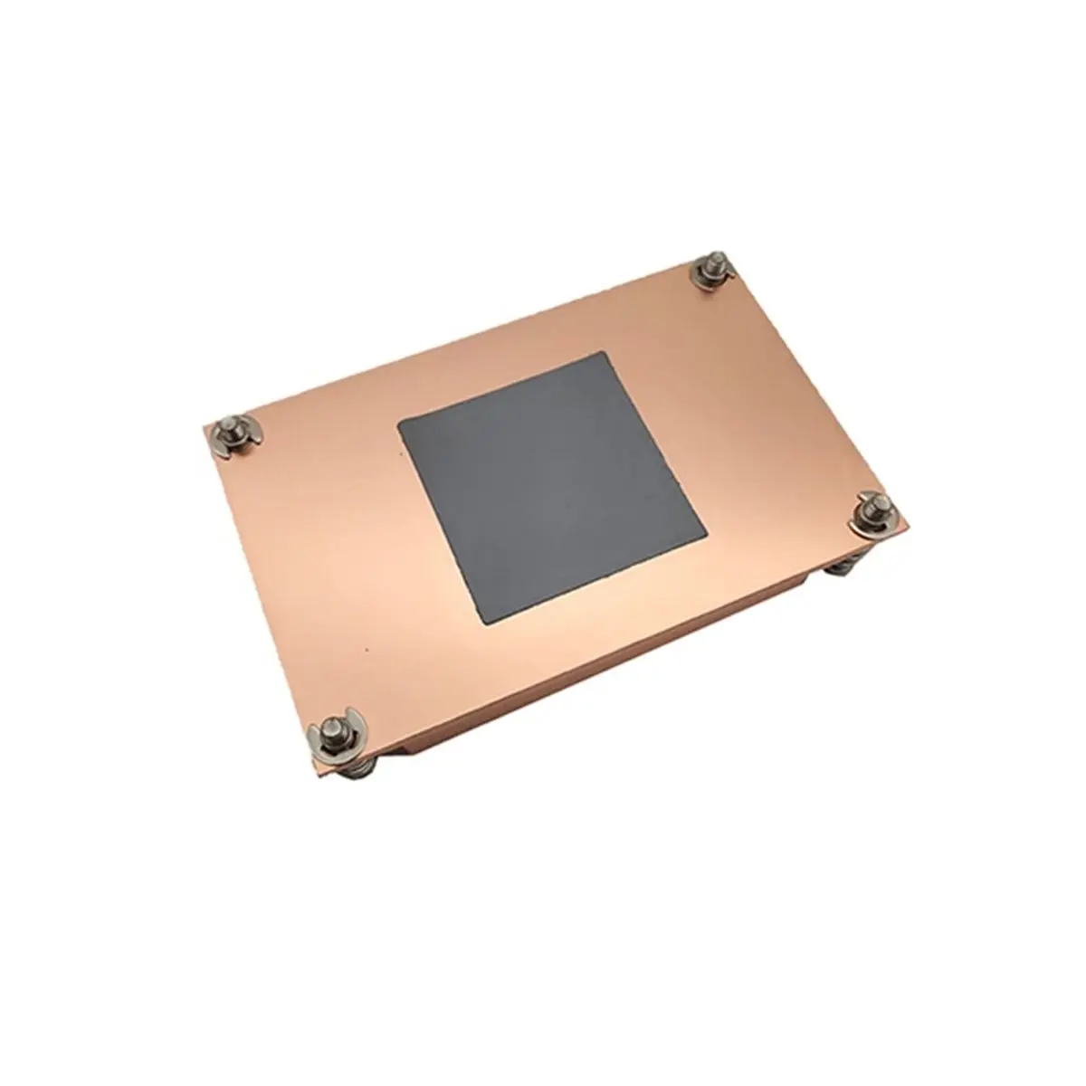 1U Server CPU Cooler LGA2011 Pure Copper Vapour Chamber Heatsink for Silent Fan for Thin ITX