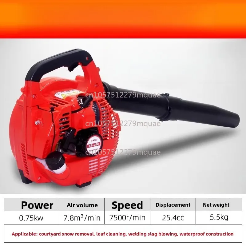 

Портативный двухтактный газовый двигатель EB260 для снегоуборщика, уборки пыли на стройплощадках, сельскохозяйственных работ и пожаротушения