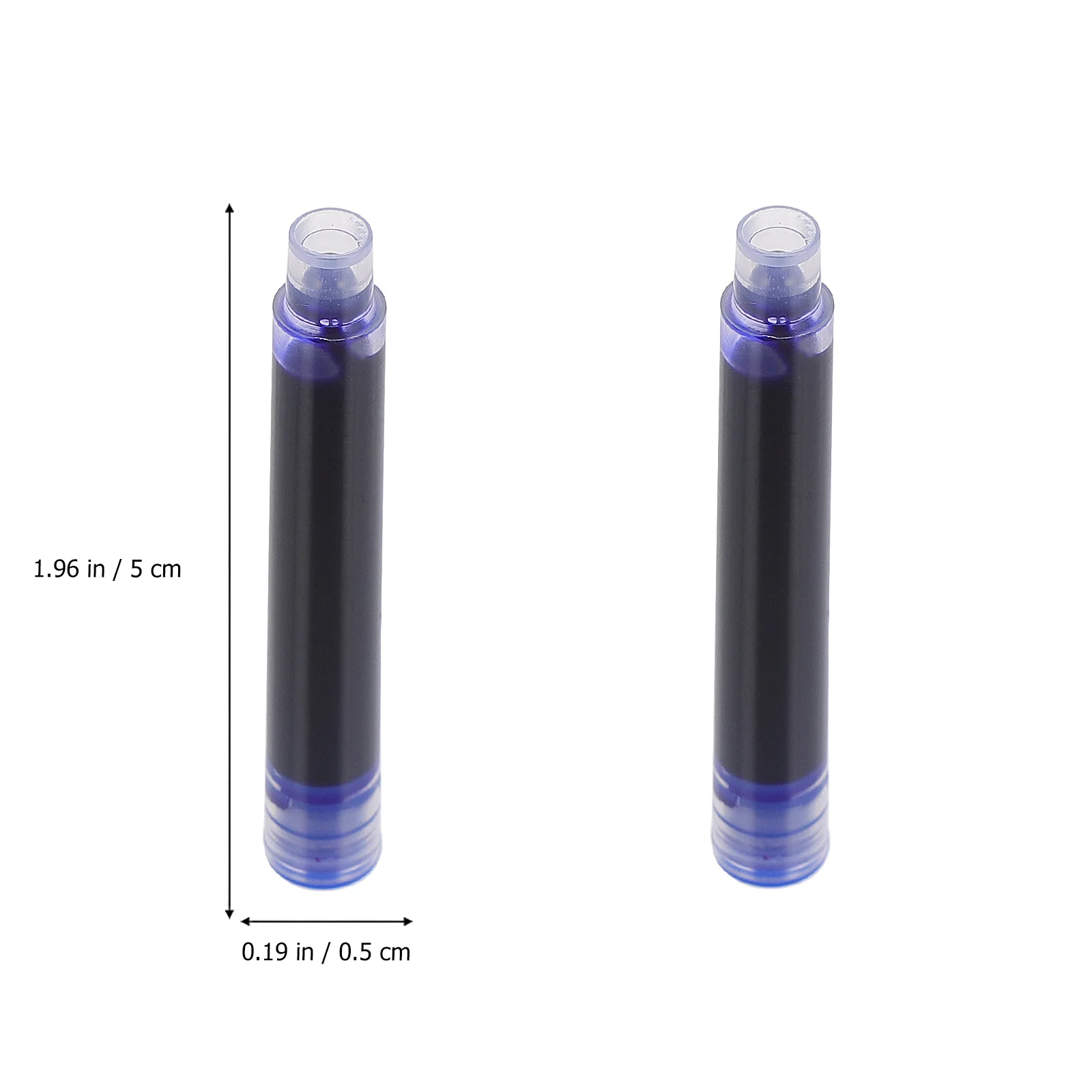 STOBOK 100 pezzi di ricambio per convertitore di inchiostro universale in plastica per penna stilografica per accessori per penne