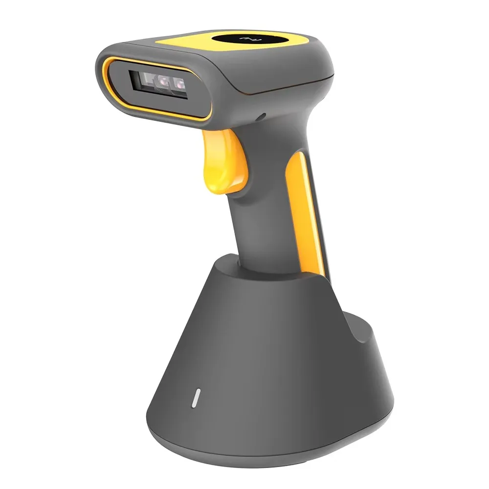 

High-Performance Wireless Barcode Reader for Supermarket – Handheld 2D Long Range Scanner PTH5