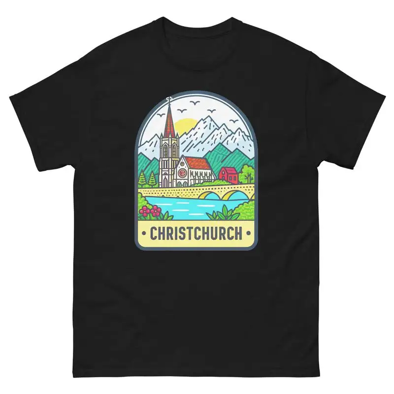 

Футболка Christchurch World Travel Urban Area City
