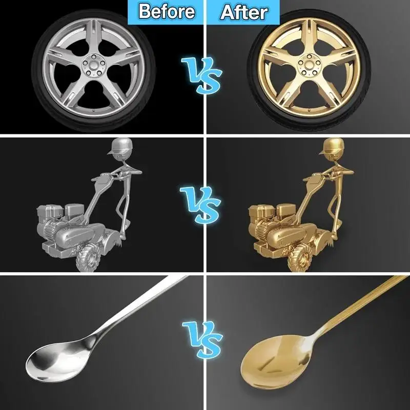 3/2/1 قطعة كروم مرآة قلم تحديد 2 مللي متر لتقوم بها بنفسك طلاء عاكس دائم الذهب والفضة اللمس حتى لوحة نموذج بمناسبة