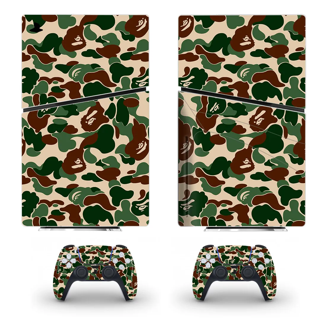 camo-cor-verde-ps5-disco-fino-adesivo-de-pele-decalque-capa-para-controlador-console-ps5-disco-fino-adesivo-de-pele-vinil