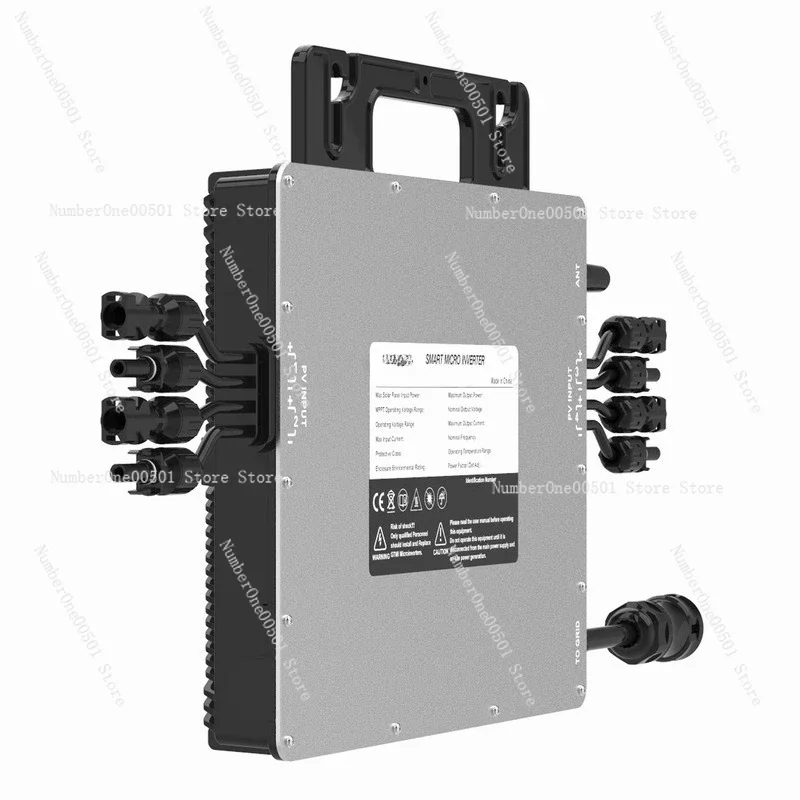 GTMI-2000W Micro Inverter Grid Tie Solar System MPPT Pure Sine Wave DC to AC for Balcony Power Generation