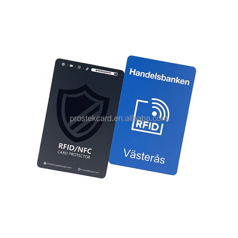 Custom Secure Protection Shield RFID NFC Blocking Card