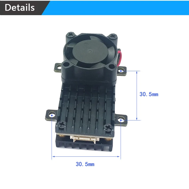 SLONWAKE 5.8GHz 48CH 2000mW High Power 20Km+ Long Range VTX Transmitter Built-in Cooling Fan For RC FPV Fixed-wing Drones